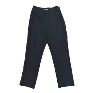 House of CB - High Waist Flat Front Pants in Black